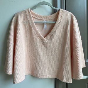 Fabletics Shannon V-Neck Cropped Tee